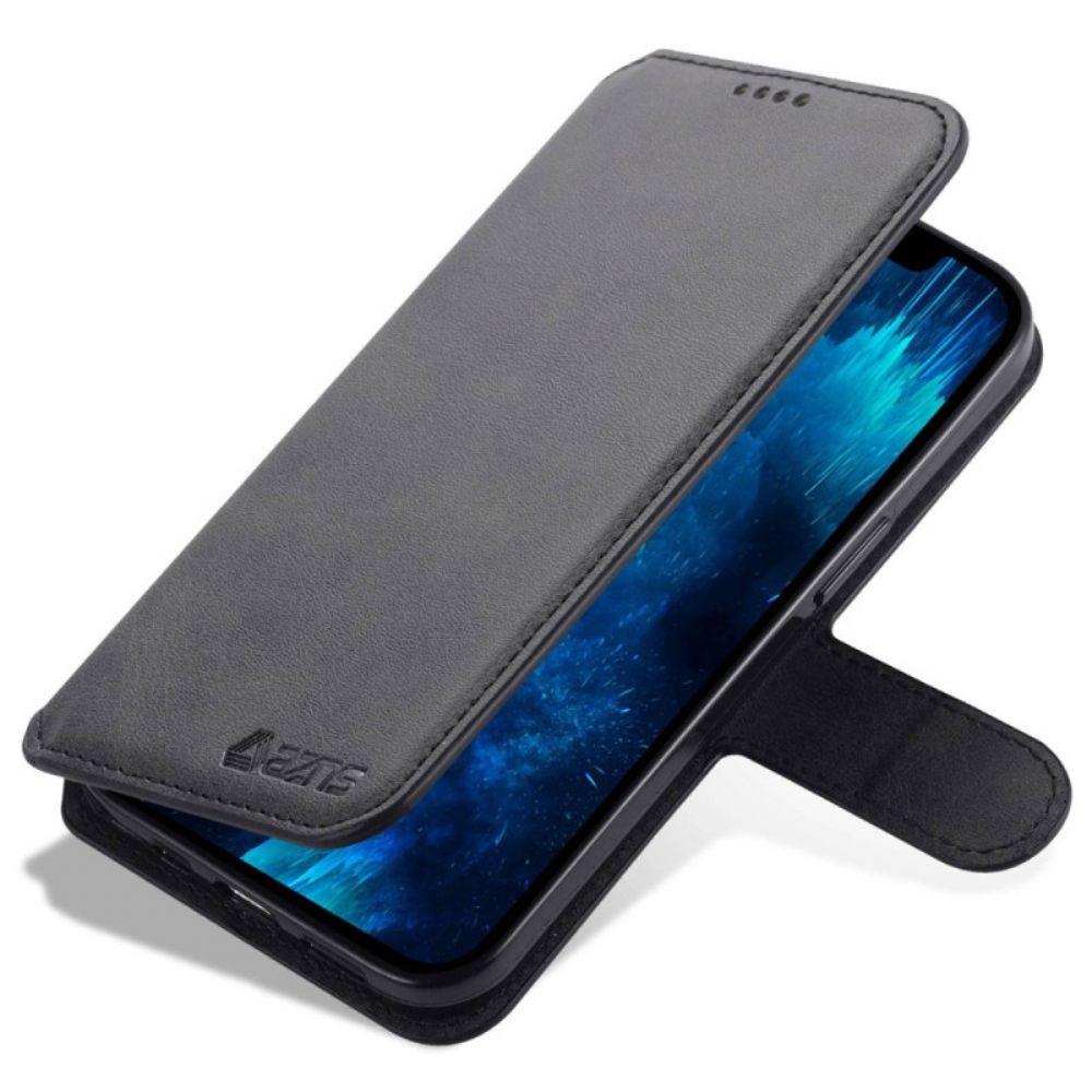 Flip Case voor iPhone 14 Pro Azns Kunstleer