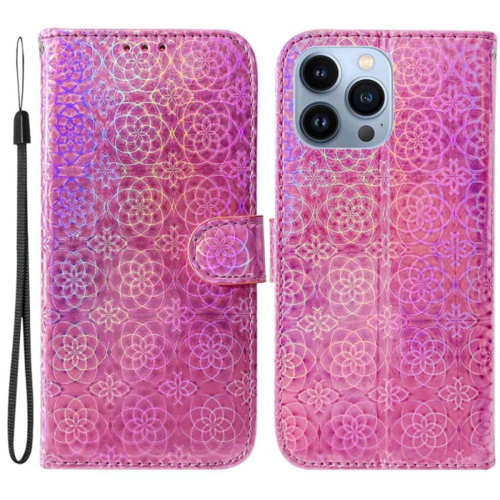 Folio-hoesje voor iPhone 14 Pro Discostijl