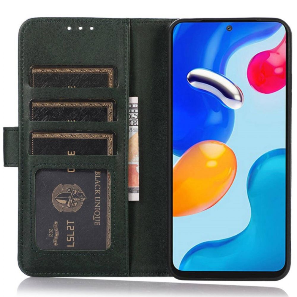 Folio-hoesje voor iPhone 14 Pro Mat Kunstleer