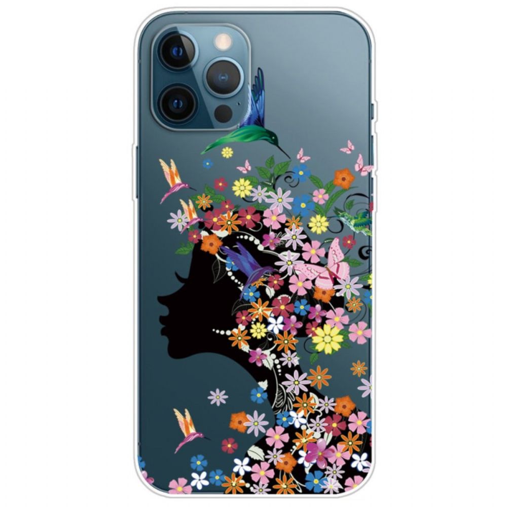 Hoesje voor iPhone 14 Pro Bloemhoofd