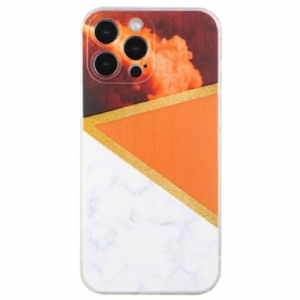 Hoesje voor iPhone 14 Pro Marmer