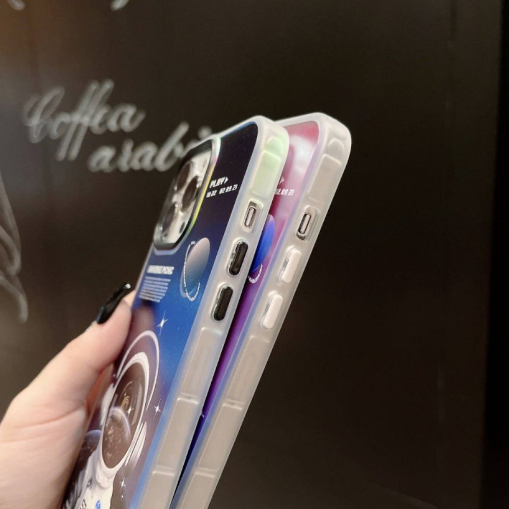 Hoesje voor iPhone 14 Pro Ruimteman