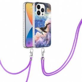 Hoesje voor iPhone 14 Pro Stijlvolle Walvis