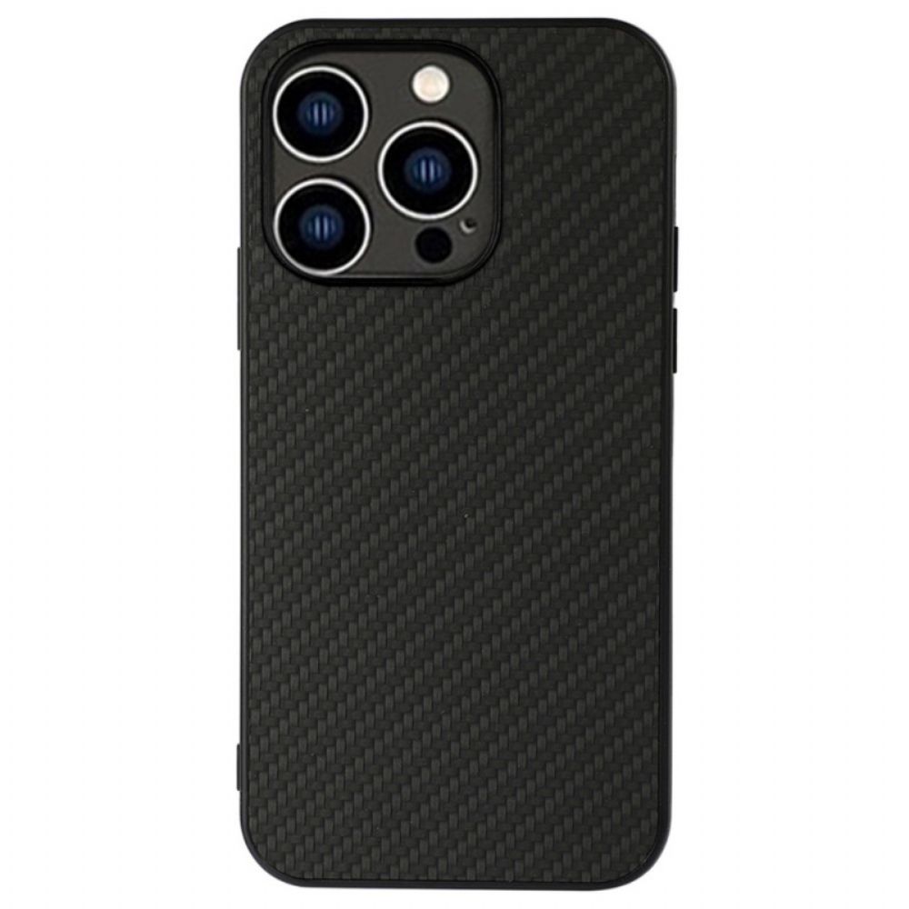 Telefoonhoesje voor iPhone 14 Pro Premium Koolstofvezel