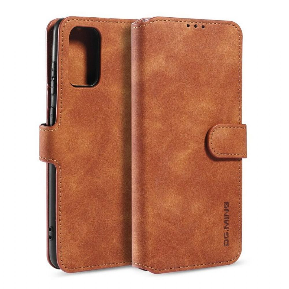 Folio-hoesje voor Samsung Galaxy S20 Plus / S20 Plus 5G Dg.ming Retro