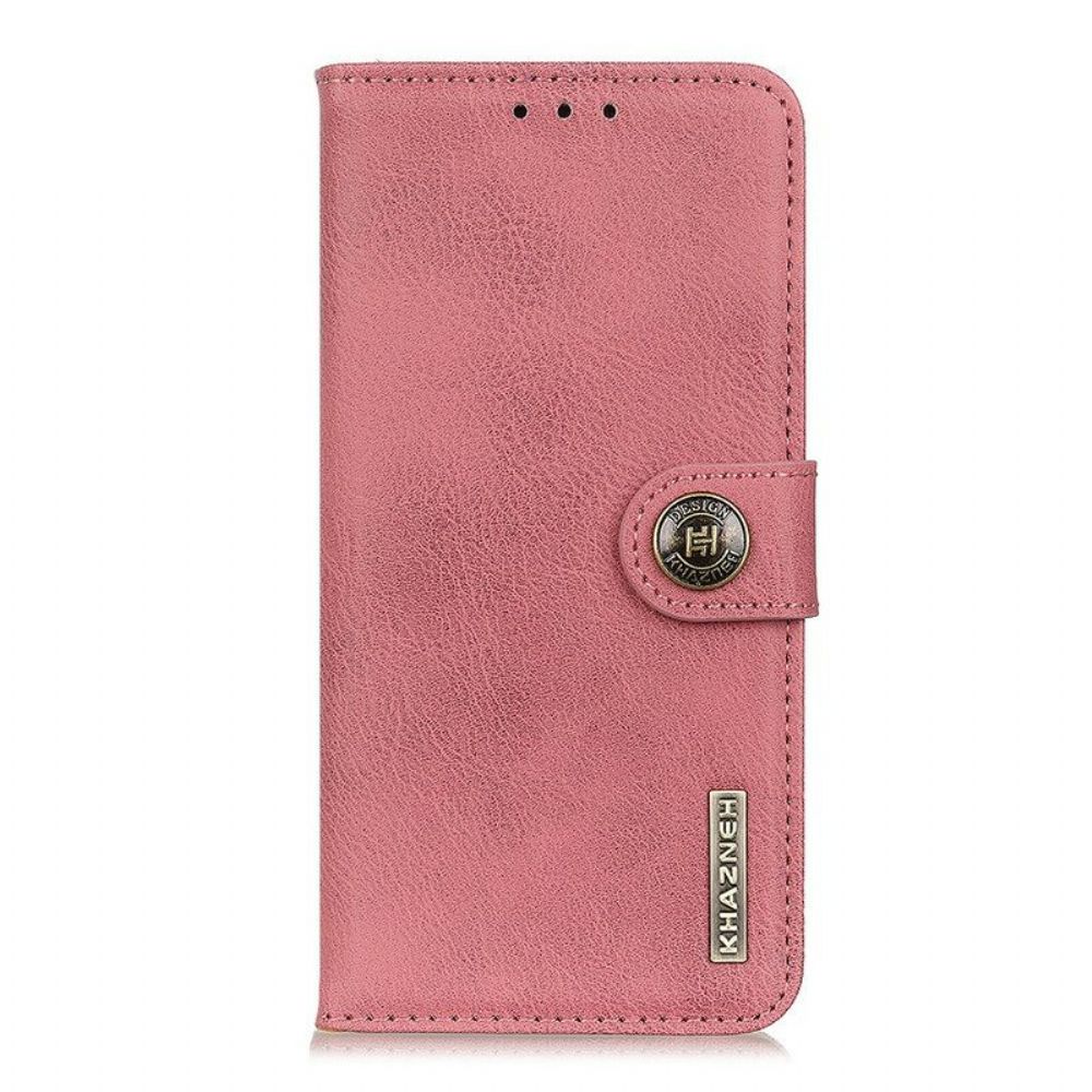 Folio-hoesje voor Samsung Galaxy S20 Plus / S20 Plus 5G Imitatieleer Khazneh