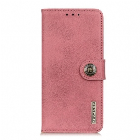 Folio-hoesje voor Samsung Galaxy S20 Plus / S20 Plus 5G Imitatieleer Khazneh