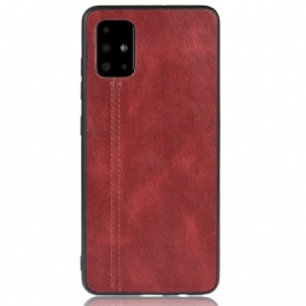 Hoesje voor Samsung Galaxy S20 Plus / S20 Plus 5G Couture-leereffect