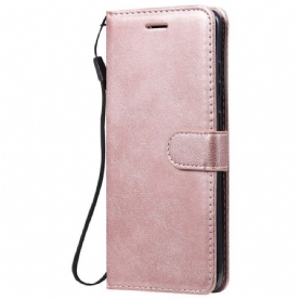 Leren Hoesje voor Samsung Galaxy S20 Plus / S20 Plus 5G Met Ketting Strappy Leereffect