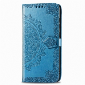 Flip Case voor Huawei Nova 5T / Honor 20 Mandala Van Middelbare Leeftijd