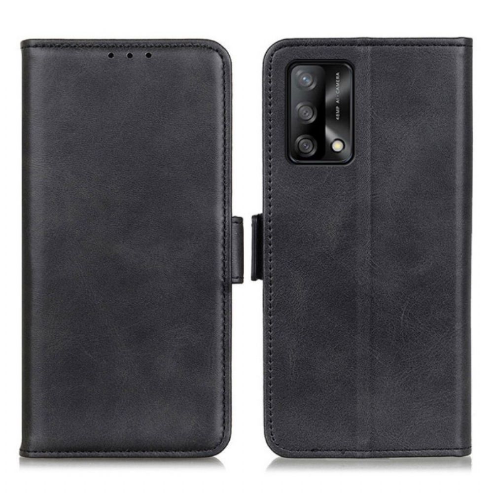 Folio-hoesje voor Oppo A74 4G Flip Case Dubbele Klep