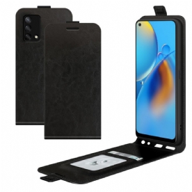 Folio-hoesje voor Oppo A74 4G Flip Case Retro Vouwen