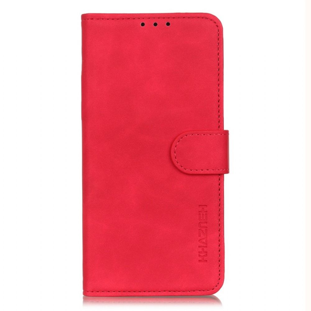 Folio-hoesje voor Oppo A74 4G Vintage Leereffect Khazneh