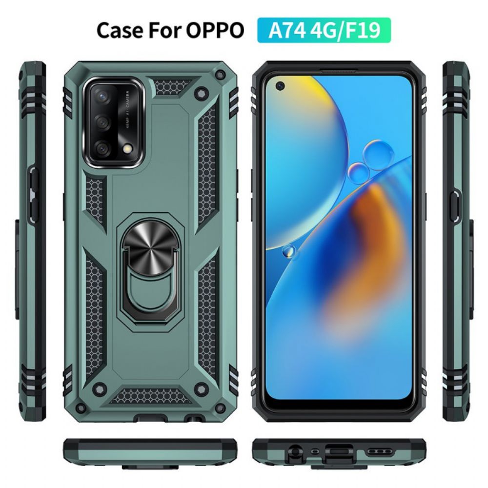 Hoesje voor Oppo A74 4G Premium Ring