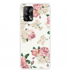 Telefoonhoesje voor Oppo A74 4G Vrijheidsbloemen