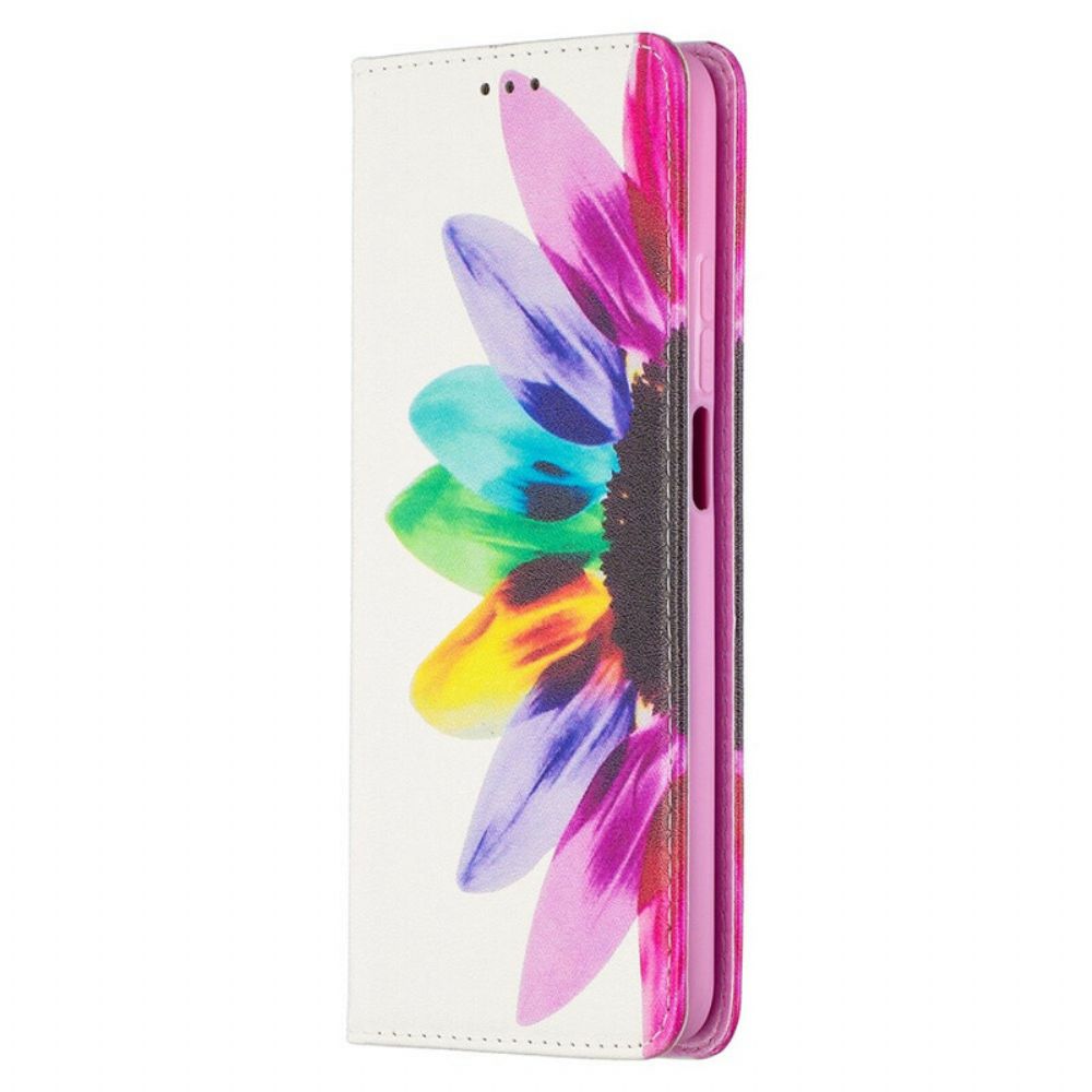 Bescherming Hoesje voor Xiaomi Mi 10T / 10T Pro Folio-hoesje Aquarel Bloem