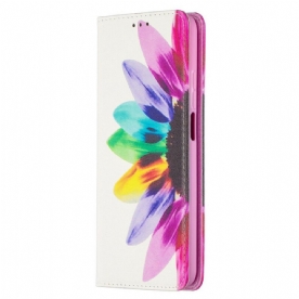 Bescherming Hoesje voor Xiaomi Mi 10T / 10T Pro Folio-hoesje Aquarel Bloem