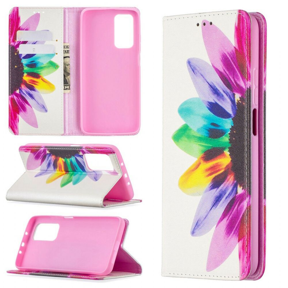 Bescherming Hoesje voor Xiaomi Mi 10T / 10T Pro Folio-hoesje Aquarel Bloem