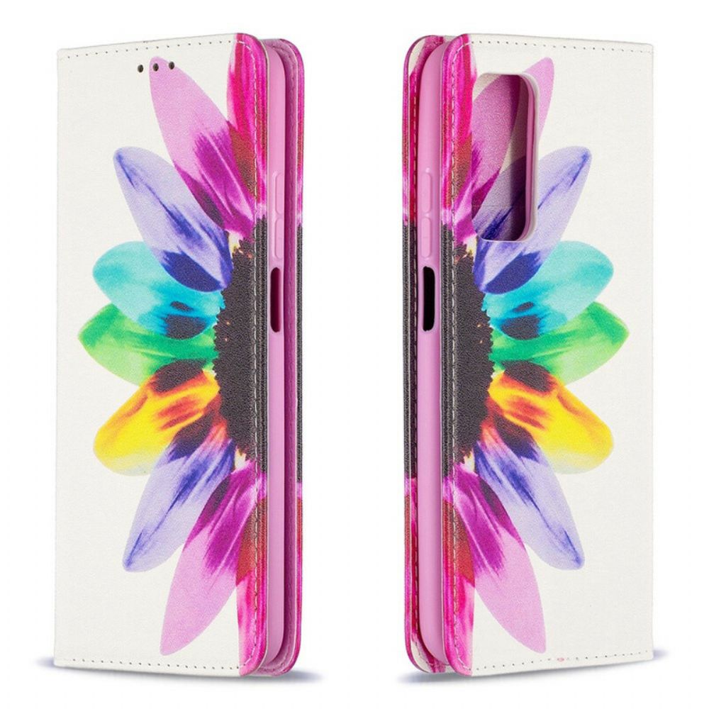 Bescherming Hoesje voor Xiaomi Mi 10T / 10T Pro Folio-hoesje Aquarel Bloem