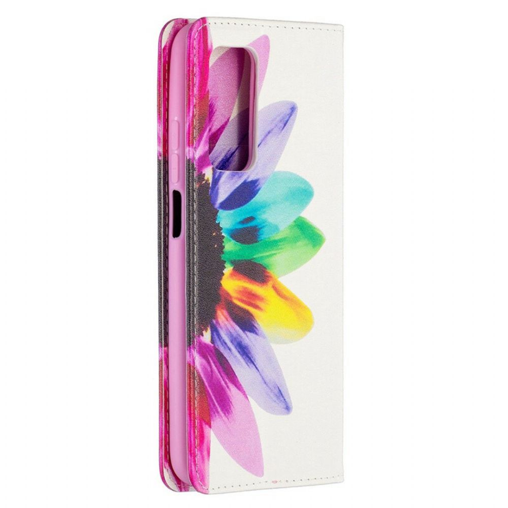 Bescherming Hoesje voor Xiaomi Mi 10T / 10T Pro Folio-hoesje Aquarel Bloem