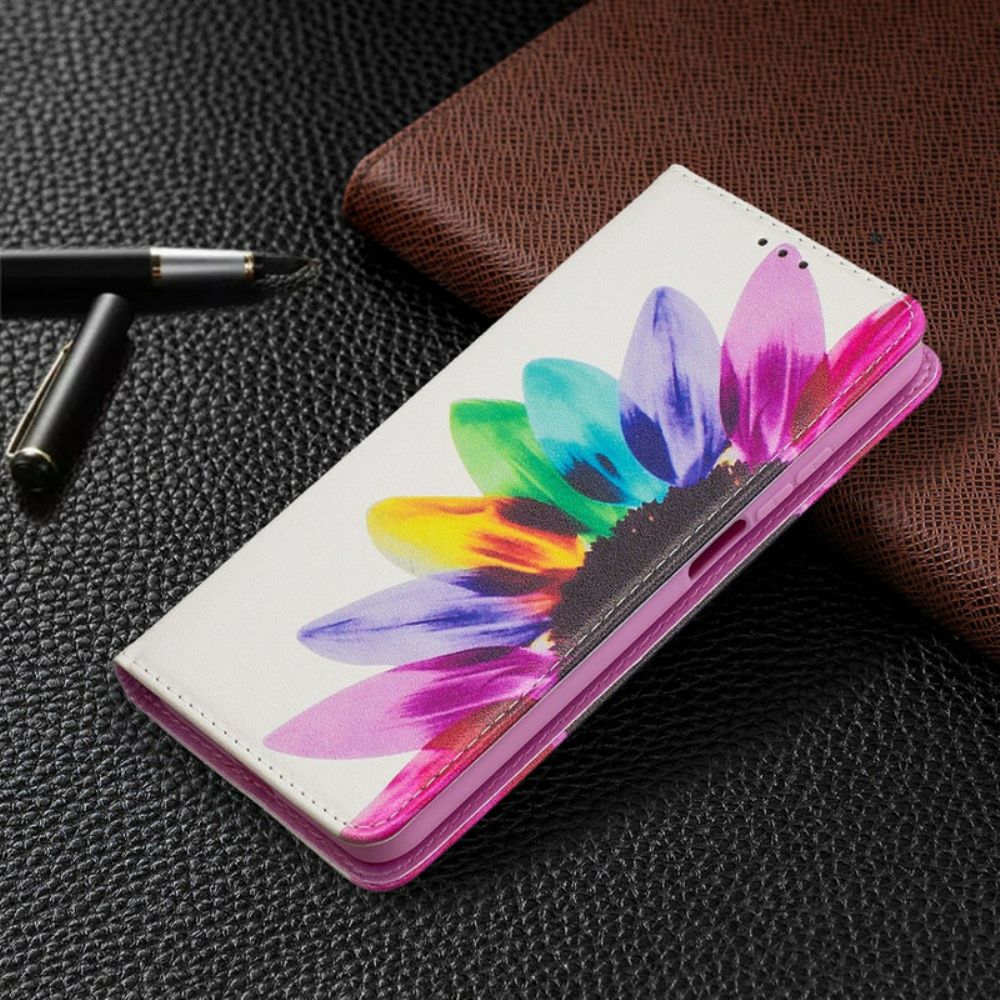 Bescherming Hoesje voor Xiaomi Mi 10T / 10T Pro Folio-hoesje Aquarel Bloem