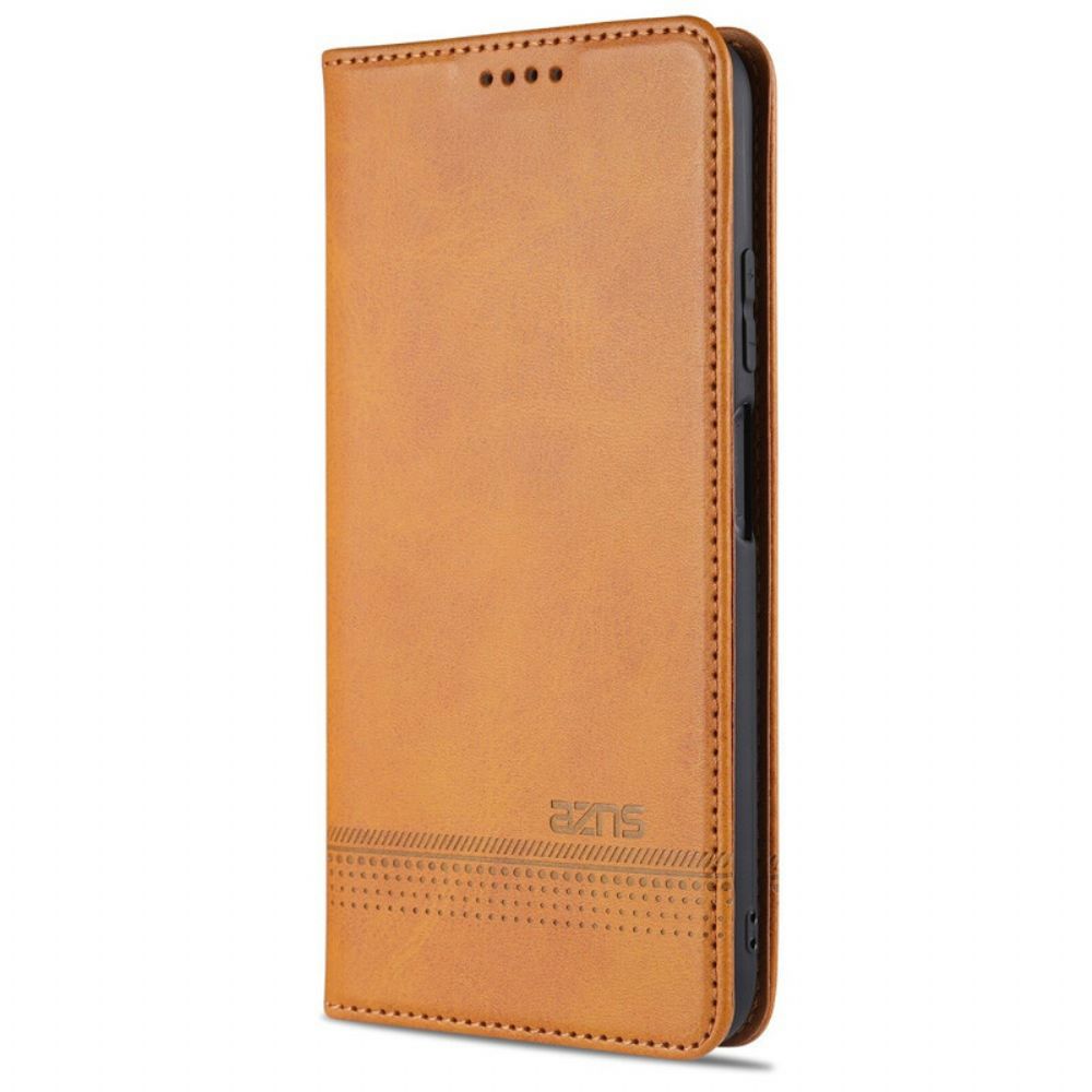 Bescherming Hoesje voor Xiaomi Mi 10T / 10T Pro Folio-hoesje Azns Lederen Stijl