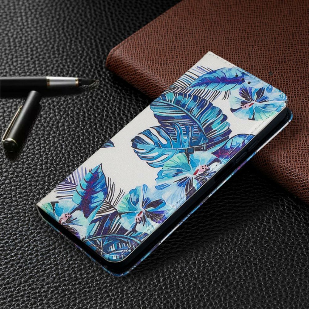 Bescherming Hoesje voor Xiaomi Mi 10T / 10T Pro Folio-hoesje Bladeren