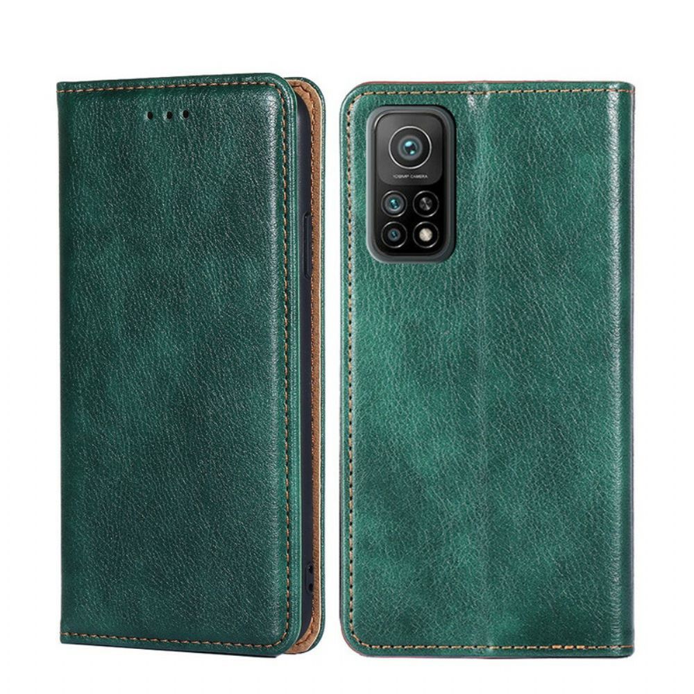 Bescherming Hoesje voor Xiaomi Mi 10T / 10T Pro Folio-hoesje Pure Kleur