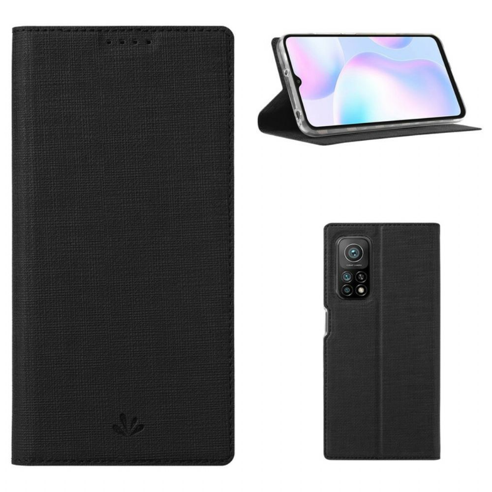 Bescherming Hoesje voor Xiaomi Mi 10T / 10T Pro Folio-hoesje Vili Dmx Getextureerd