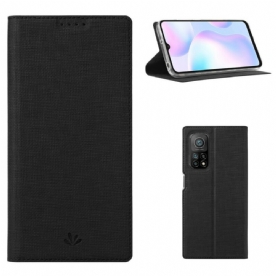 Bescherming Hoesje voor Xiaomi Mi 10T / 10T Pro Folio-hoesje Vili Dmx Getextureerd