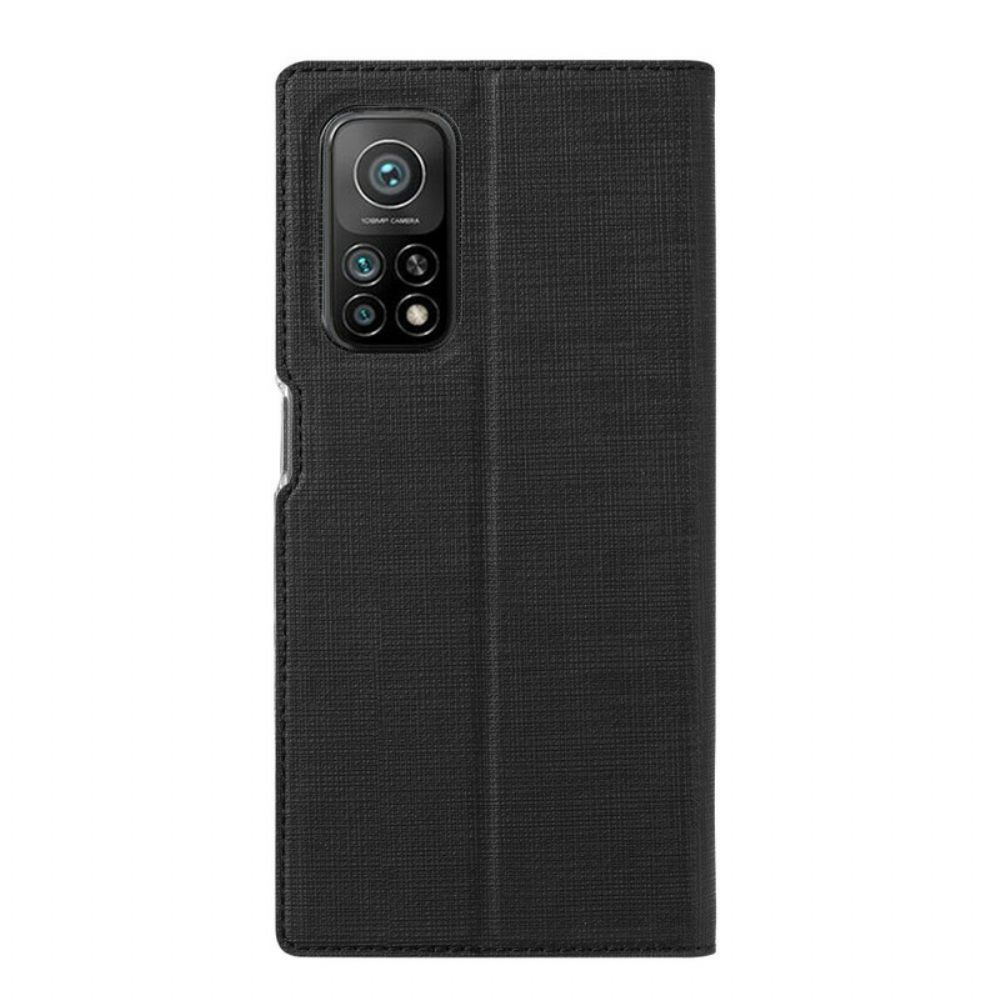 Bescherming Hoesje voor Xiaomi Mi 10T / 10T Pro Folio-hoesje Vili Dmx Getextureerd