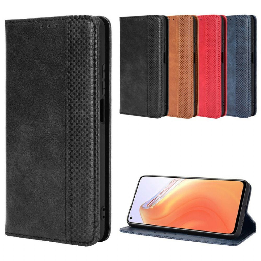 Bescherming Hoesje voor Xiaomi Mi 10T / 10T Pro Folio-hoesje Vintage Gestileerd Leereffect