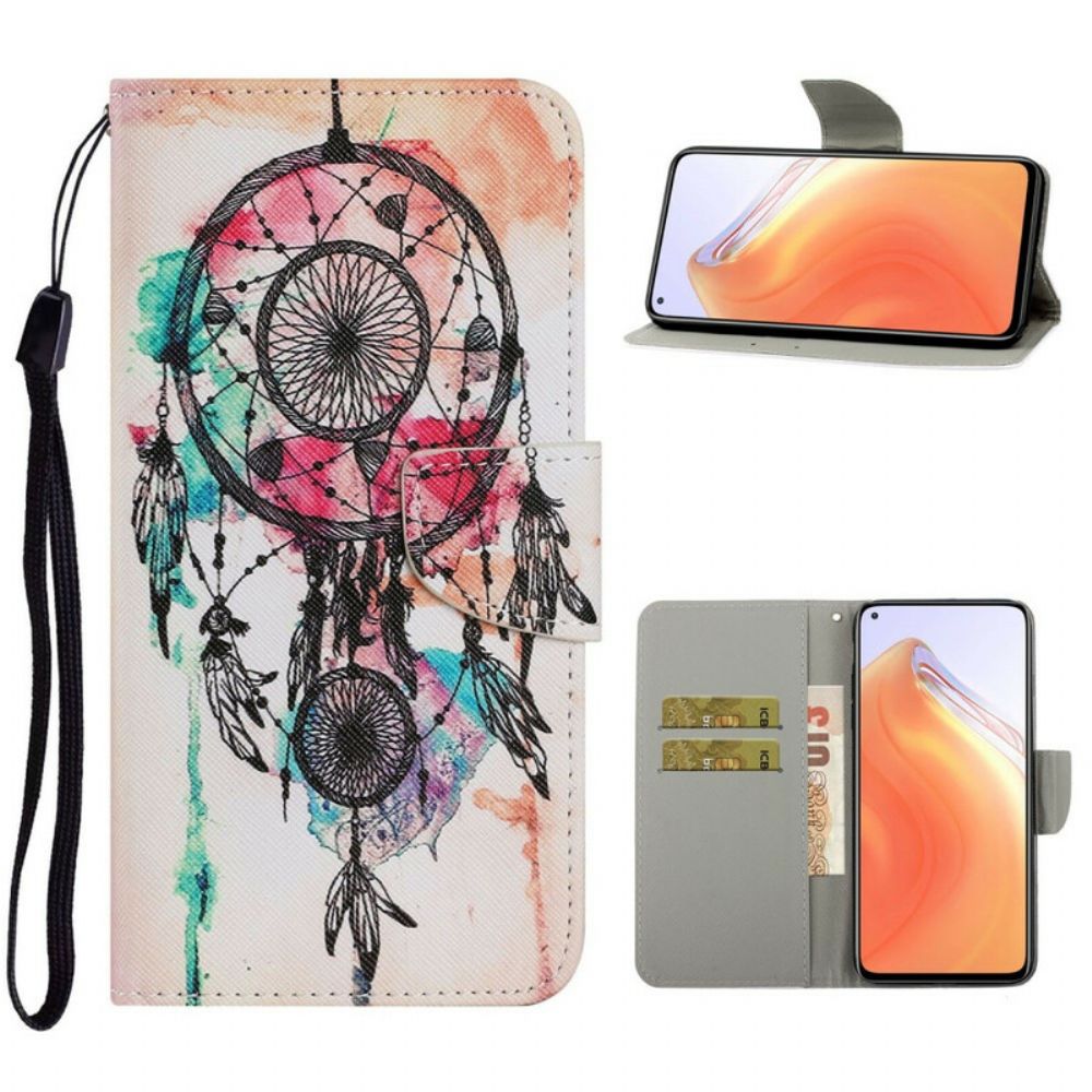 Folio-hoesje voor Xiaomi Mi 10T / 10T Pro Aquarel Dromenvanger