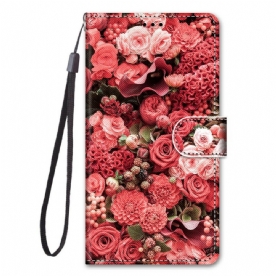 Folio-hoesje voor Xiaomi Mi 10T / 10T Pro Bloemromantiek