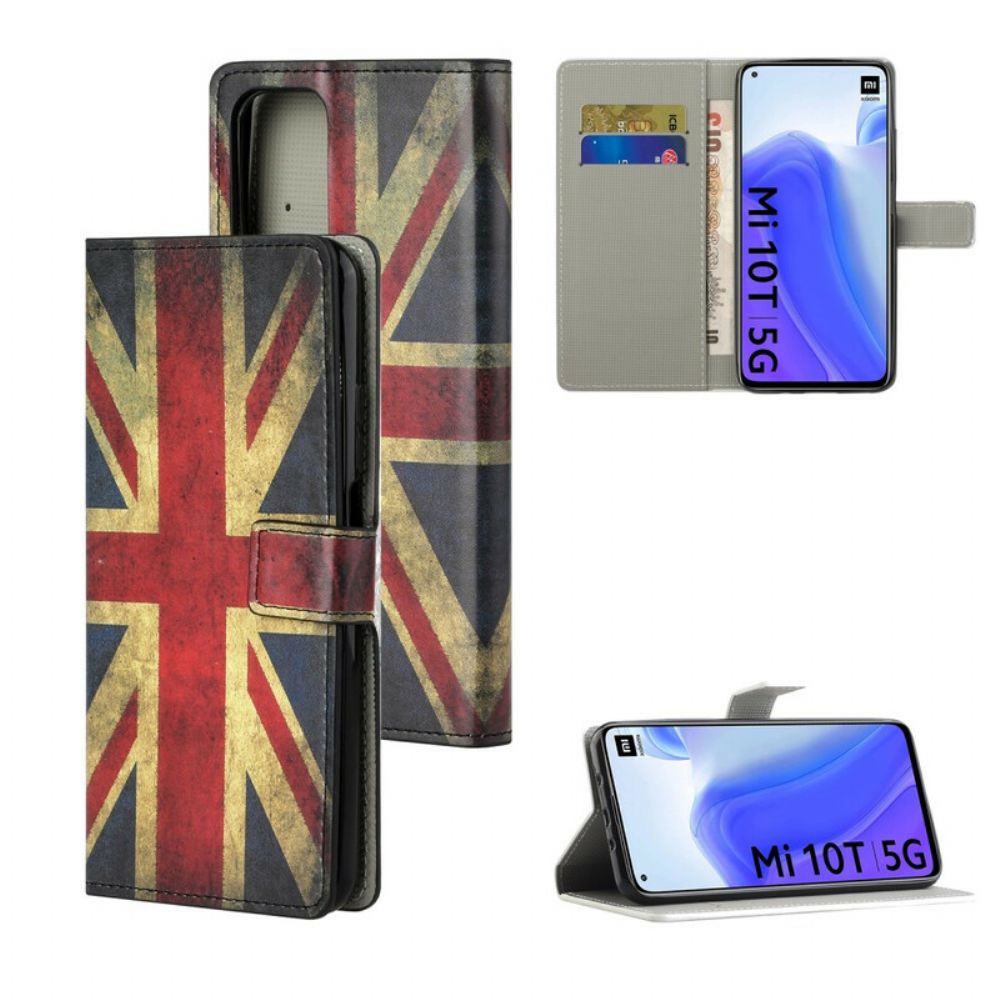 Folio-hoesje voor Xiaomi Mi 10T / 10T Pro Engeland Vlag