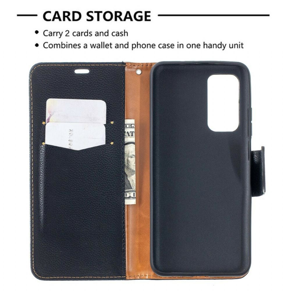 Folio-hoesje voor Xiaomi Mi 10T / 10T Pro Flip Case Litchi Flap Schuin