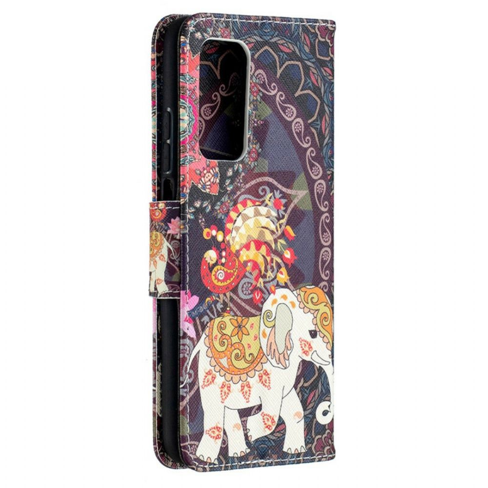 Folio-hoesje voor Xiaomi Mi 10T / 10T Pro Indische Olifanten