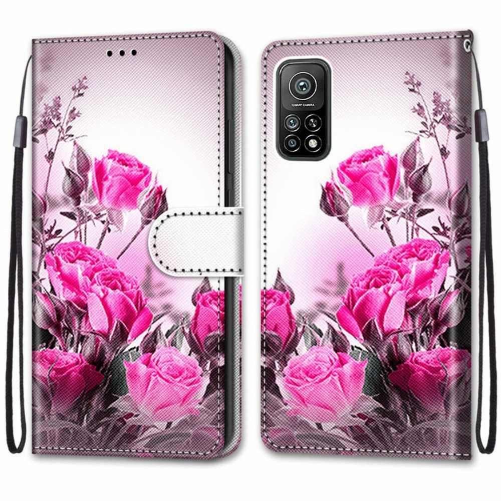 Folio-hoesje voor Xiaomi Mi 10T / 10T Pro Magische Bloemen