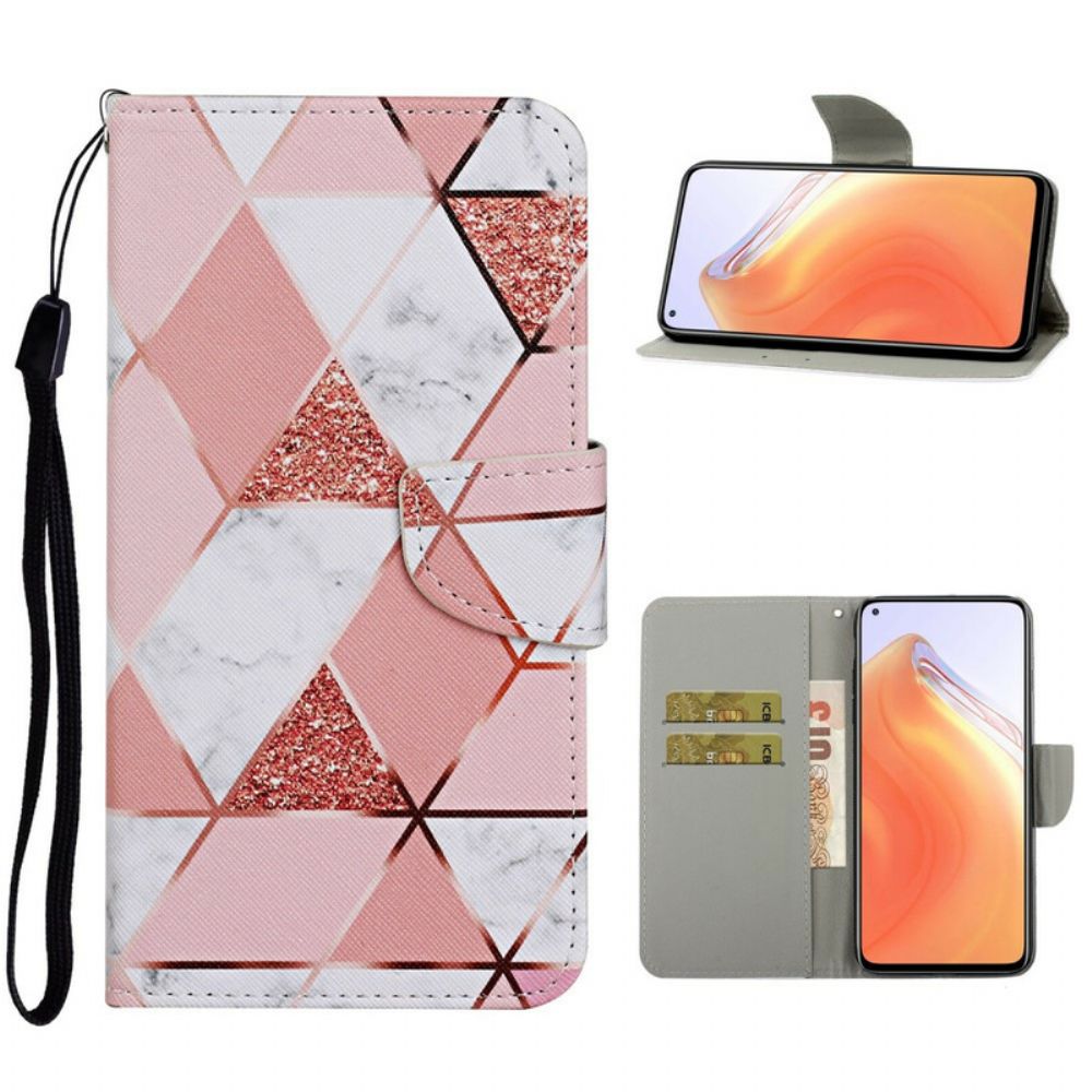 Folio-hoesje voor Xiaomi Mi 10T / 10T Pro Roze Afbeelding