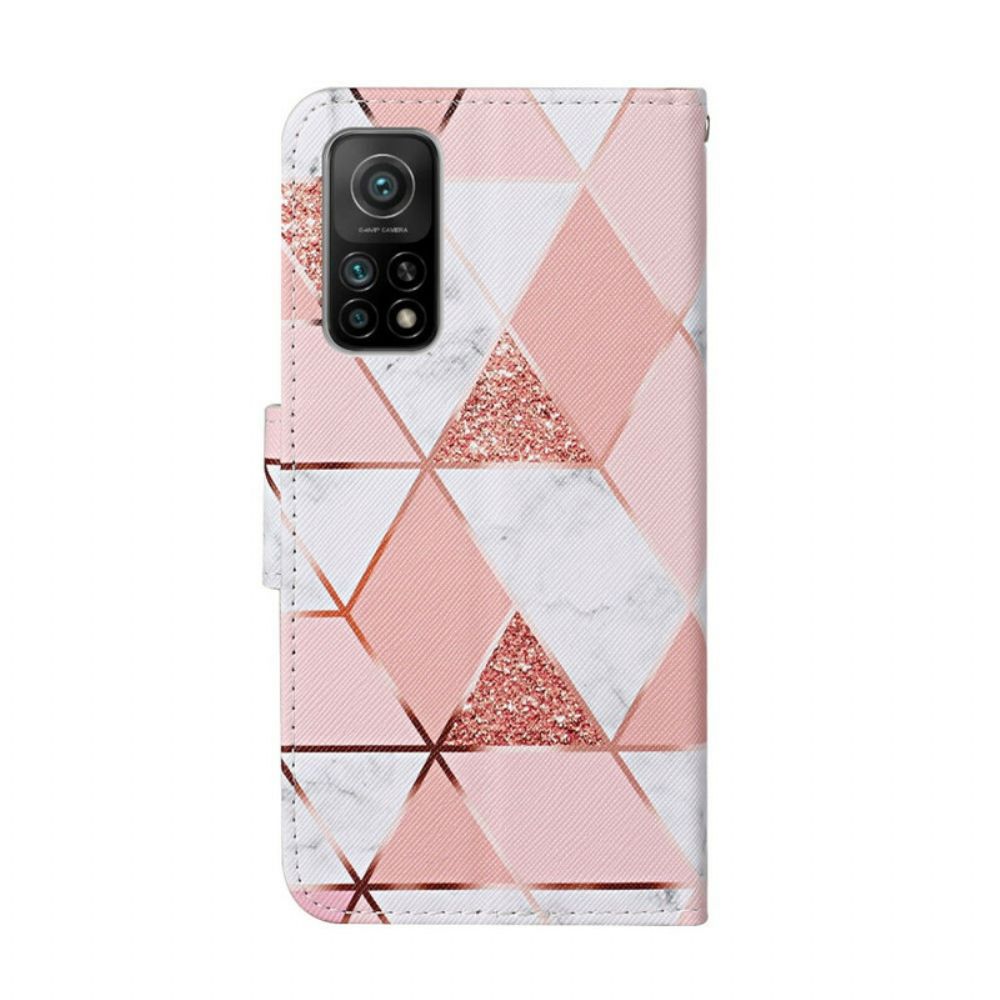 Folio-hoesje voor Xiaomi Mi 10T / 10T Pro Roze Afbeelding