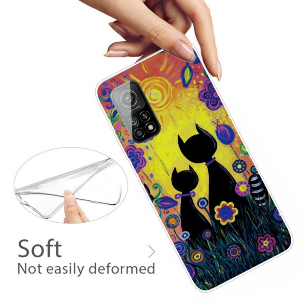 Hoesje voor Xiaomi Mi 10T / 10T Pro Cartoon Kat