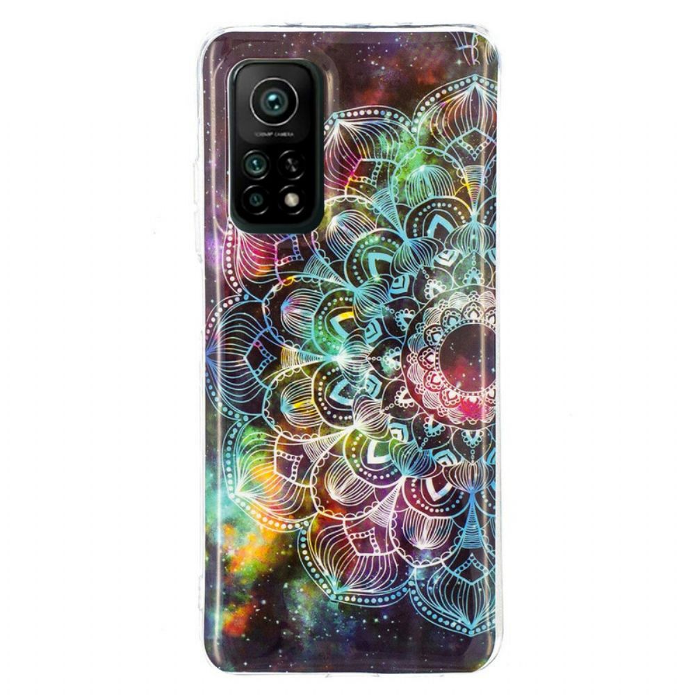 Hoesje voor Xiaomi Mi 10T / 10T Pro Fluorescerende Bloemenserie