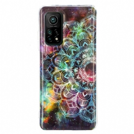 Hoesje voor Xiaomi Mi 10T / 10T Pro Fluorescerende Bloemenserie