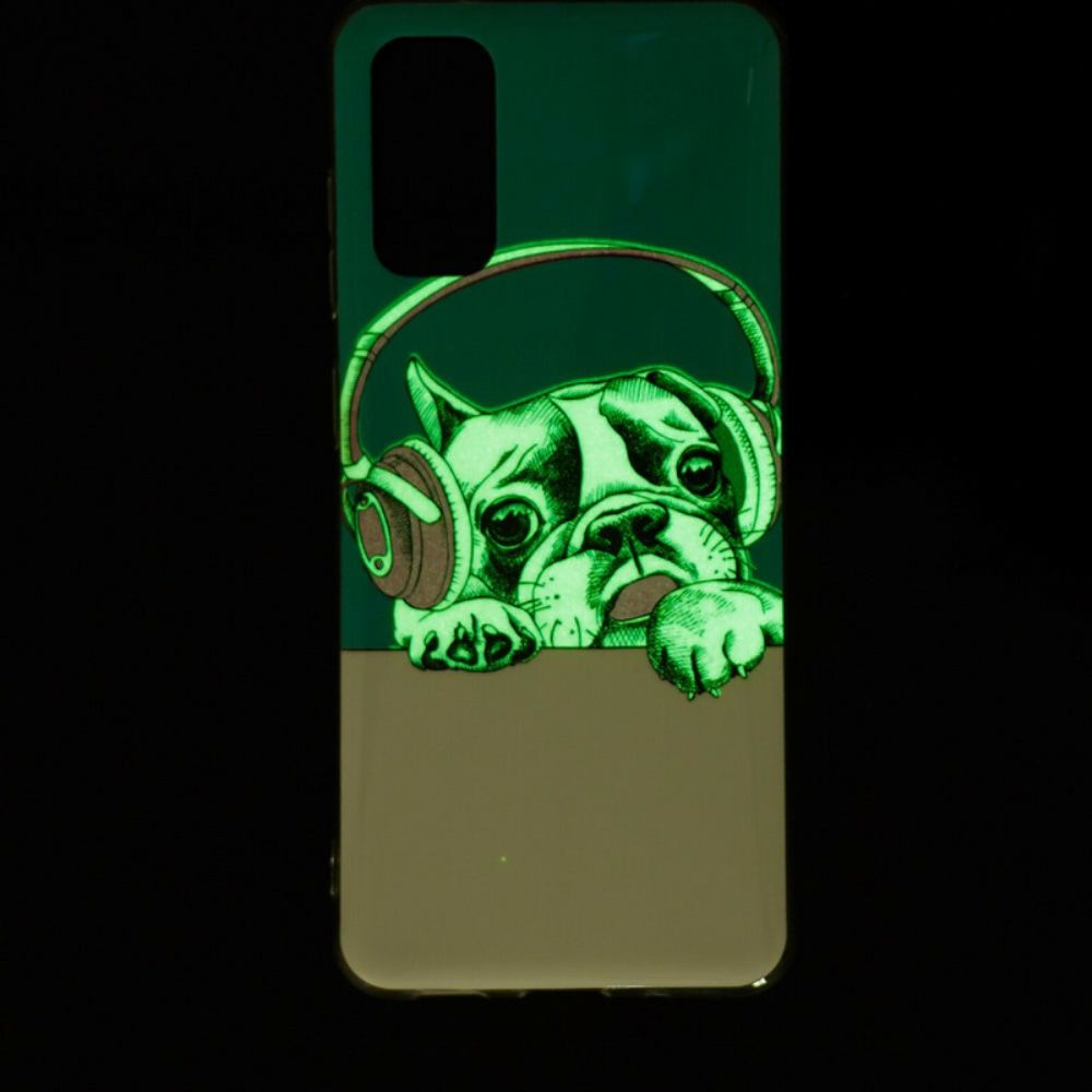 Hoesje voor Xiaomi Mi 10T / 10T Pro Fluorescerende Hond