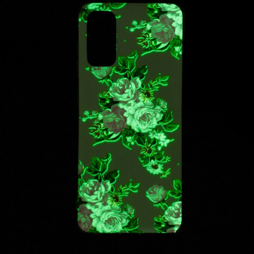 Hoesje voor Xiaomi Mi 10T / 10T Pro Fluorescerende Vrijheidsbloemen