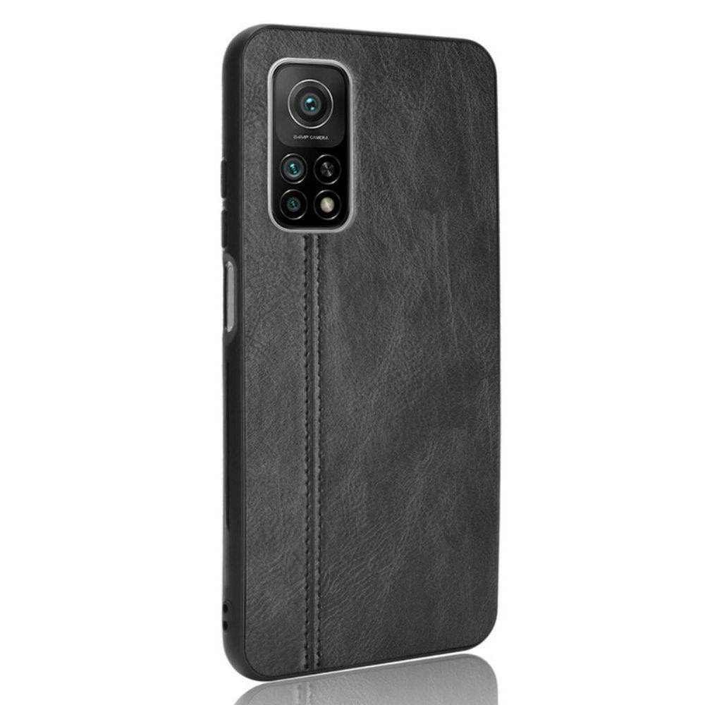 Hoesje voor Xiaomi Mi 10T / 10T Pro Naad Leereffect