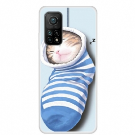 Hoesje voor Xiaomi Mi 10T / 10T Pro Slapende Kitten