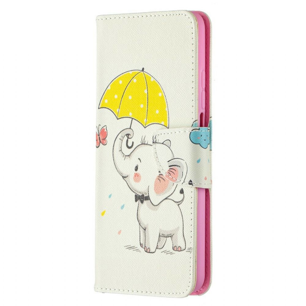 Leren Hoesje voor Xiaomi Mi 10T / 10T Pro Babyolifant