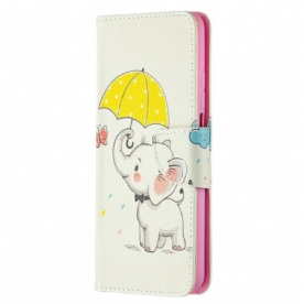 Leren Hoesje voor Xiaomi Mi 10T / 10T Pro Babyolifant