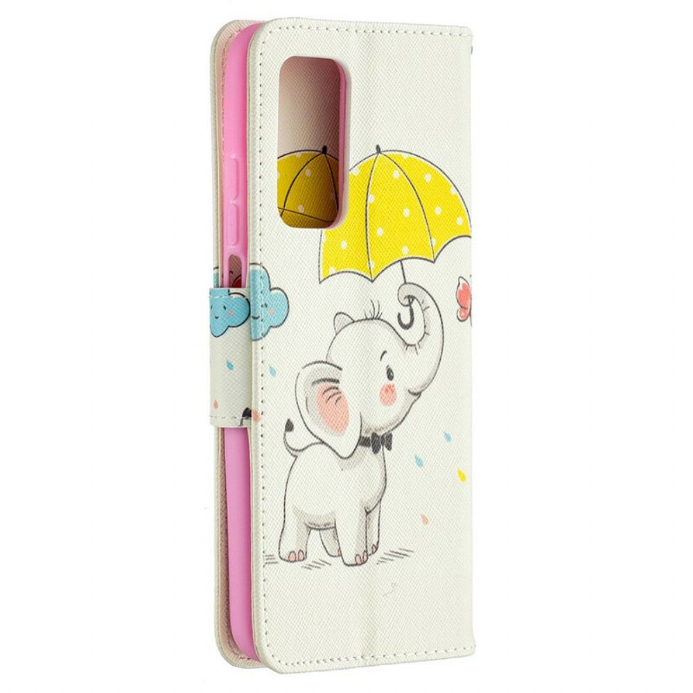 Leren Hoesje voor Xiaomi Mi 10T / 10T Pro Babyolifant